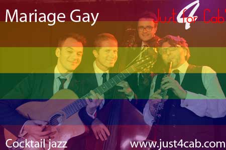 Orchestre de jazz pour mariage gay